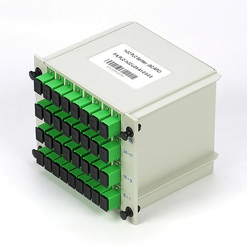 1x32 SC/APC Fiber Optical LGX Type PLC Splitter