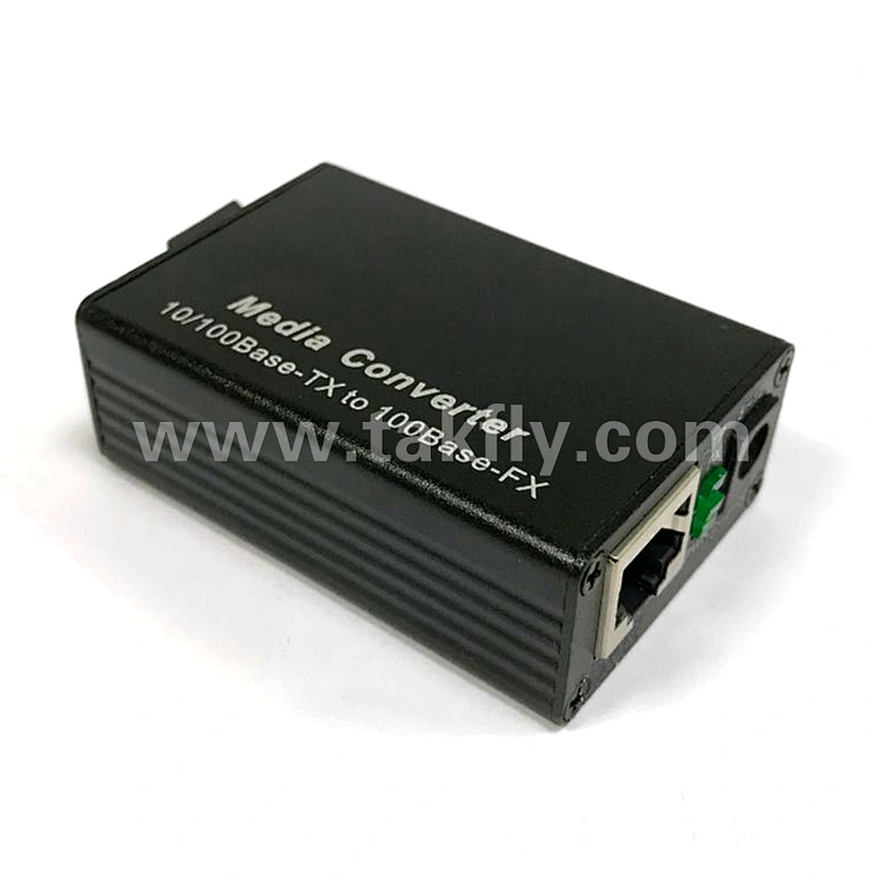 Mini 100M SC Single Fiber 1550nm Media Converter with IEEE802.3u