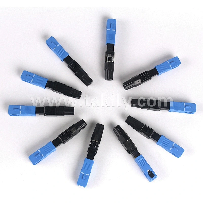 SC Singlemode 0.9/2.0/3.0mm Pre-polished Ferrule Field Assembly Connector Fast/Quick Connector