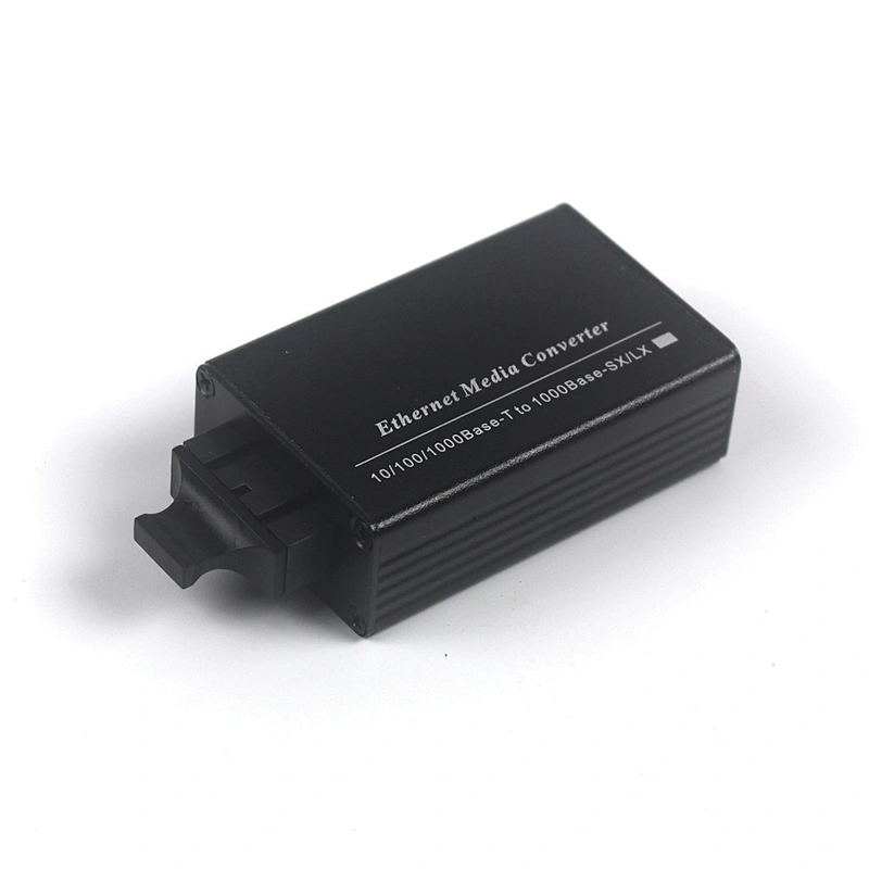 Mini 10/100/1000M Fiber Media Converter SC/FC/ST/LC Connector Optional