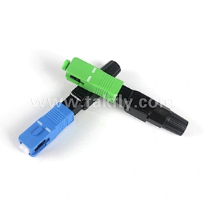 SC Singlemode 0.9/2.0/3.0mm Pre-polished Ferrule Field Assembly Connector Fast/Quick Connector