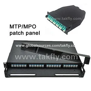 High Density 12 LC Duplex 24 Cores MTP LGX Cassette,MPO Fiber Optic Cassette Module