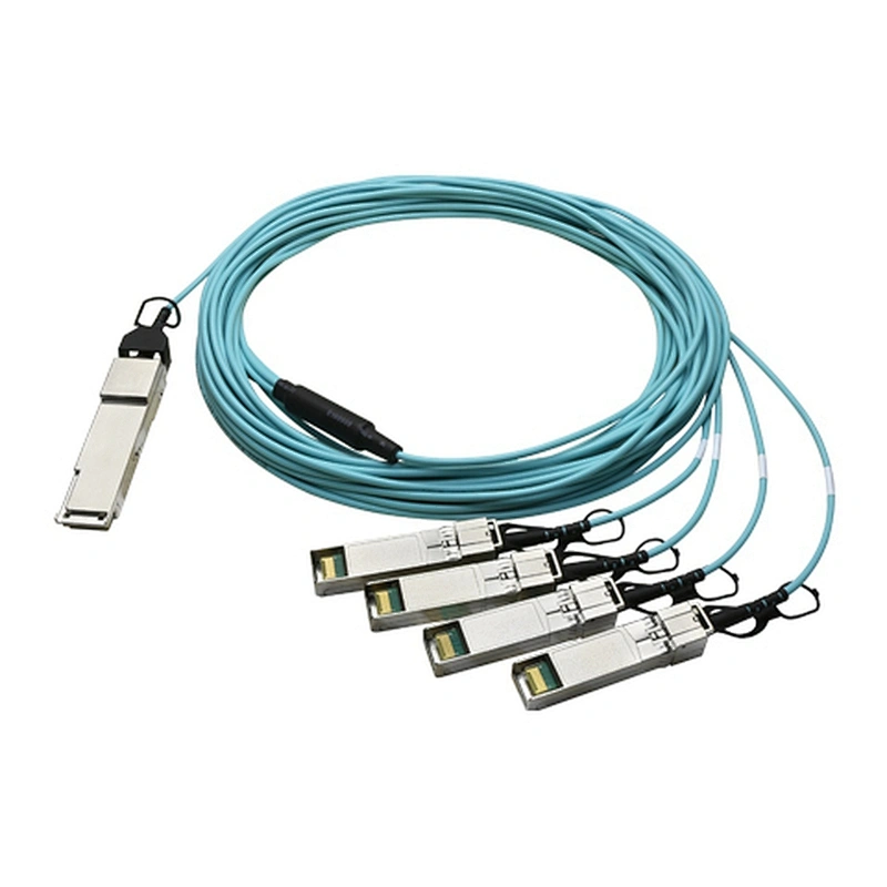 100G QSFP28 to 4xSFP28 Active Optical Cable