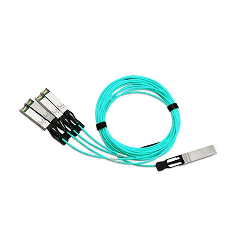 100G QSFP28 to 4xSFP28 Active Optical Cable