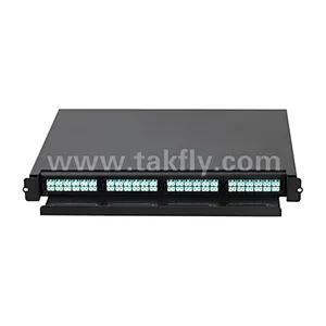 1U Chassis 96 Cores MTP LGX MPO Cassette Management Patch Panel