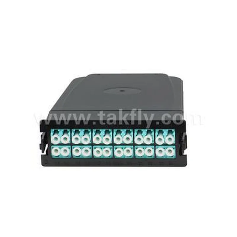 96 Port 1U/2U Fiber Optic Patch Panel Single mode MTP-LC LGX MPO Management Cassette