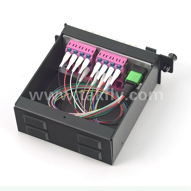 Elite 1U 1152 MPO Cores Rack Mount Panel  Fiber Optic MTP Cassette Patch Panel