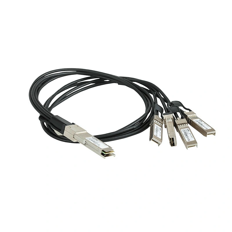 100g Qsfp+ to 4X 25g SFP Dac Direct Attach Copper Cable