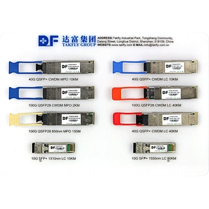 Latiguillo MPO-MPO, fibra multimodo OM3, fibra de 12 núcleos para transceptores QSFP + Compatible con MTP