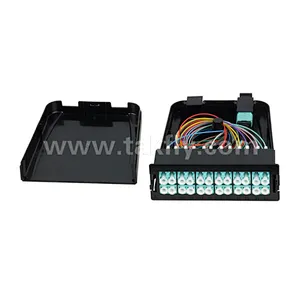 96 Port 1U/2U Fiber Optic Patch Panel Single mode MTP-LC LGX MPO Management Cassette