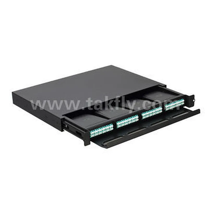 96 Port 1U/2U Fiber Optic Patch Panel Single mode MTP-LC LGX MPO Management Cassette