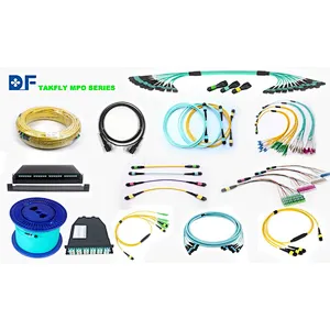 FHD MPO/MTP®-24 Cassette, 24 Fibers OS2 Single Mode, Type A, MTP® to 12x LC Duplex (Blue), 0.35dB max