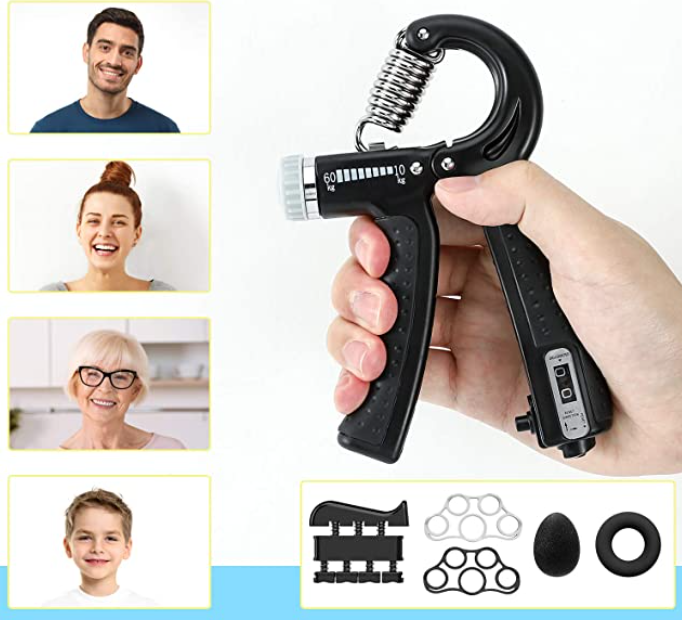 how to use hand grip strengthener