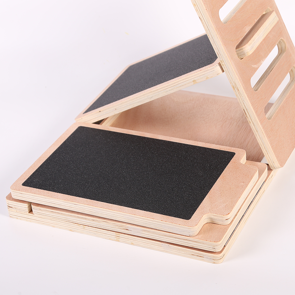 wooden fitness pedal