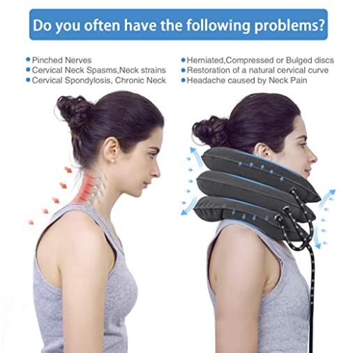 inflatable neck pillow