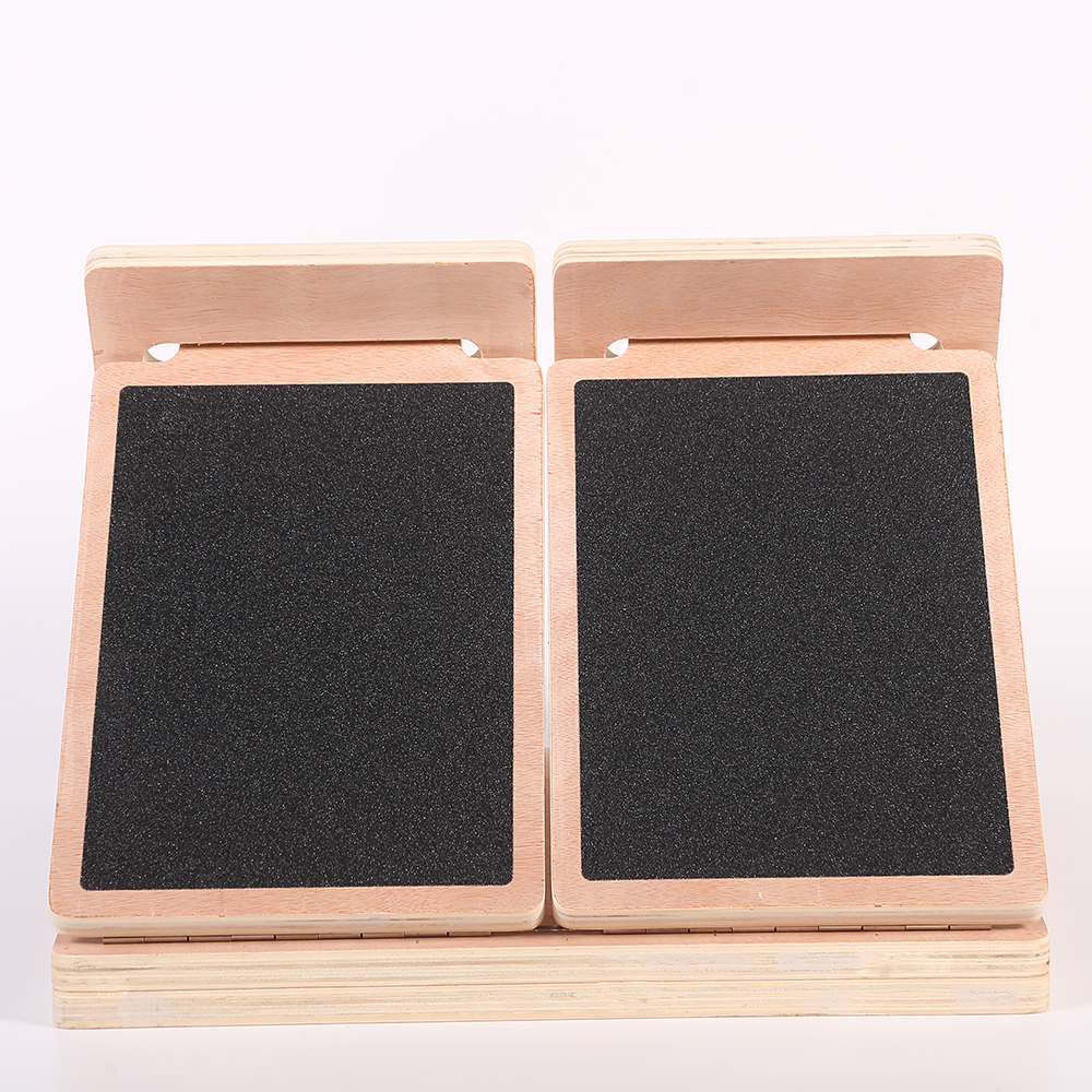 wooden fitness pedal