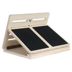 wooden fitness pedal