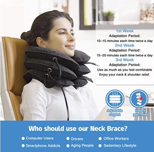 inflatable neck pillow
