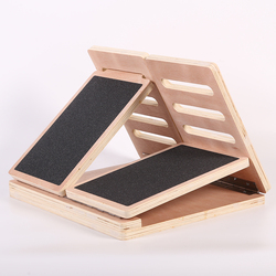 wooden fitness pedal