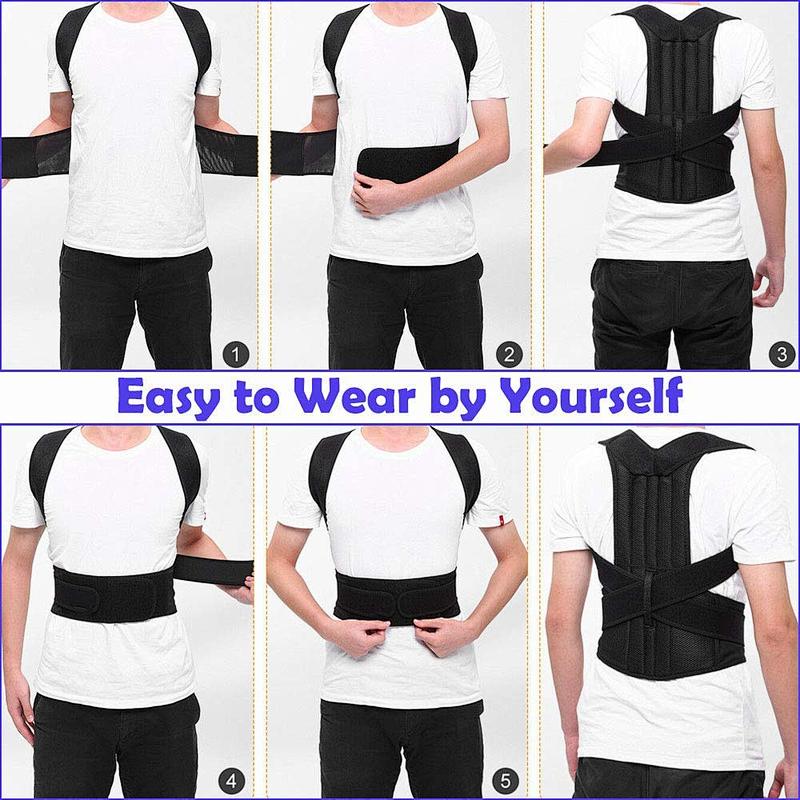Adjustable Straightener for Mid, Upper Spine Support