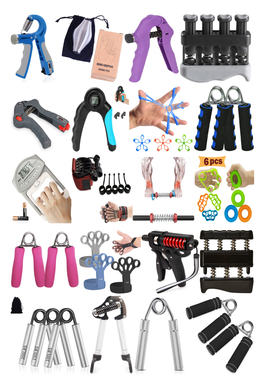 fitness exercise hand grip