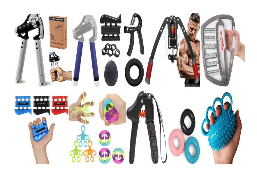 fitness exercise hand grip