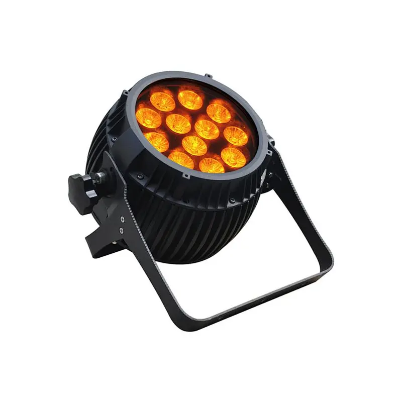 DMX Led Par Light rgbwa uv 12W 12pcs Stage Light Goodwill IP65 PS1212