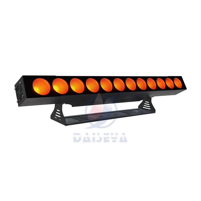 High Power COB Indoor Wall Washer 25W 12pcs RGBAW 5-IN-1 Stage Lighting