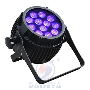 water-proof rgbwauv led par light par led dmx stage light