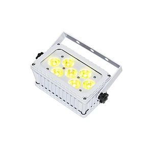 7x30W RGB 3 in 1 outdoor white housing washer LED Bar Light LED Wall Washer