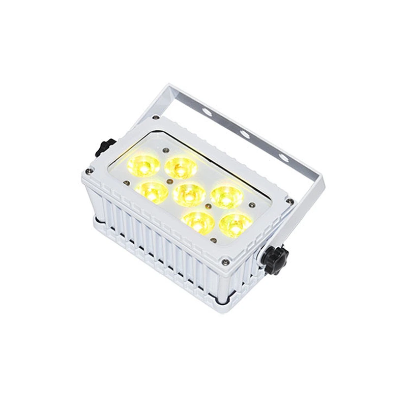 7x30W RGB 3 in 1 outdoor white housing washer LED Bar Light LED Wall Washer