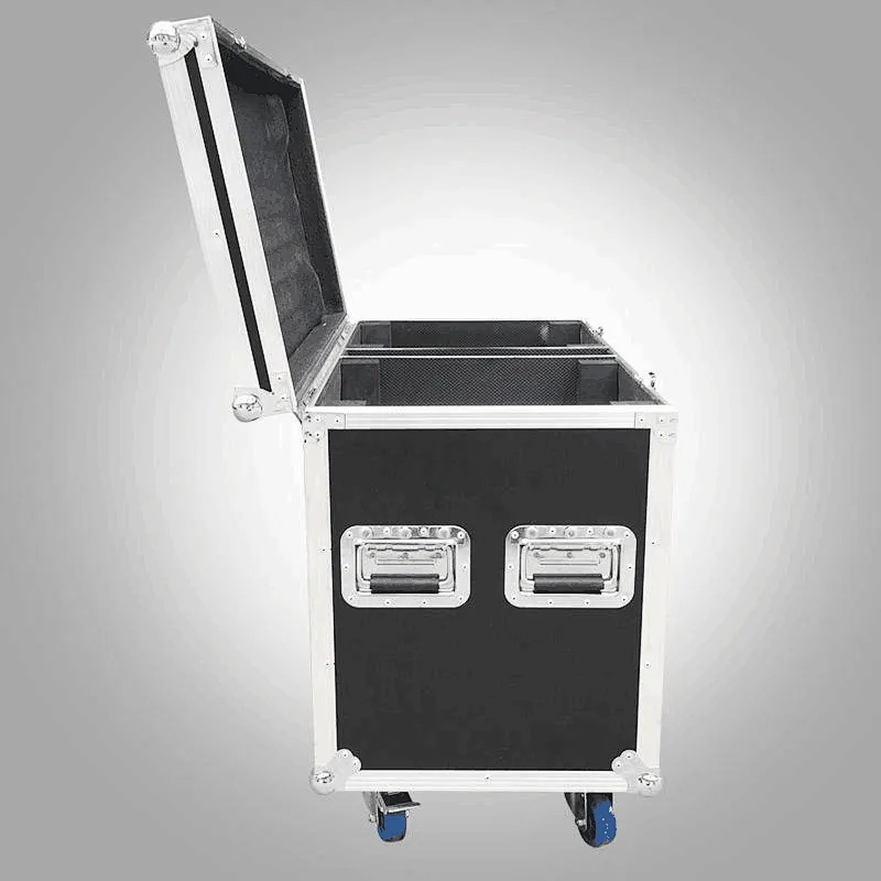 2 in 1 flight case for moving head light stage light