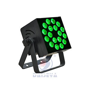 18*8W 4in1 IP20 DMX512 Indoor Disco Party Led Flat Par stage light