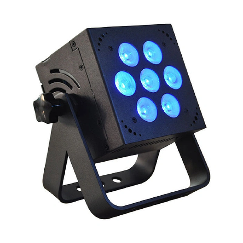 Indoor led Flat par stage light 7x8w RGBW IP20