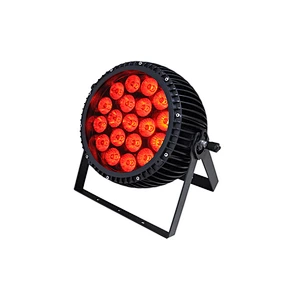 Disco stage light 25 degree waterproof 12w 19pcs DMX 512 wireless led par light