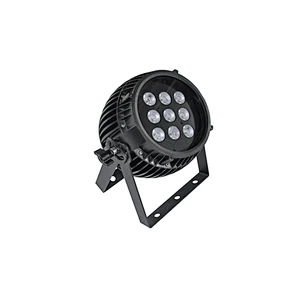 China multi channel Waterproof  9x8W rgbw4in1 battery wireless led par for KTV BAR Wedding Concert
