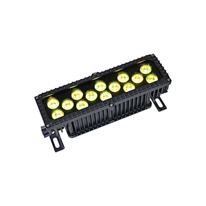Lead pack 14 RGB outdoor waterproof IP65 IR remote flood rgb led wall washer light