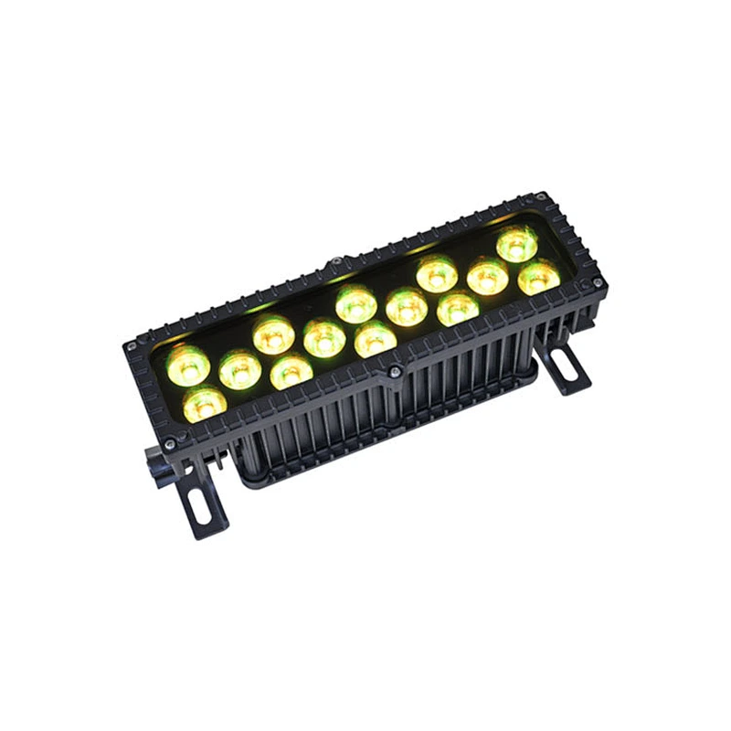 Lead pack 14 RGB outdoor waterproof IP65 IR remote flood rgb led wall washer light