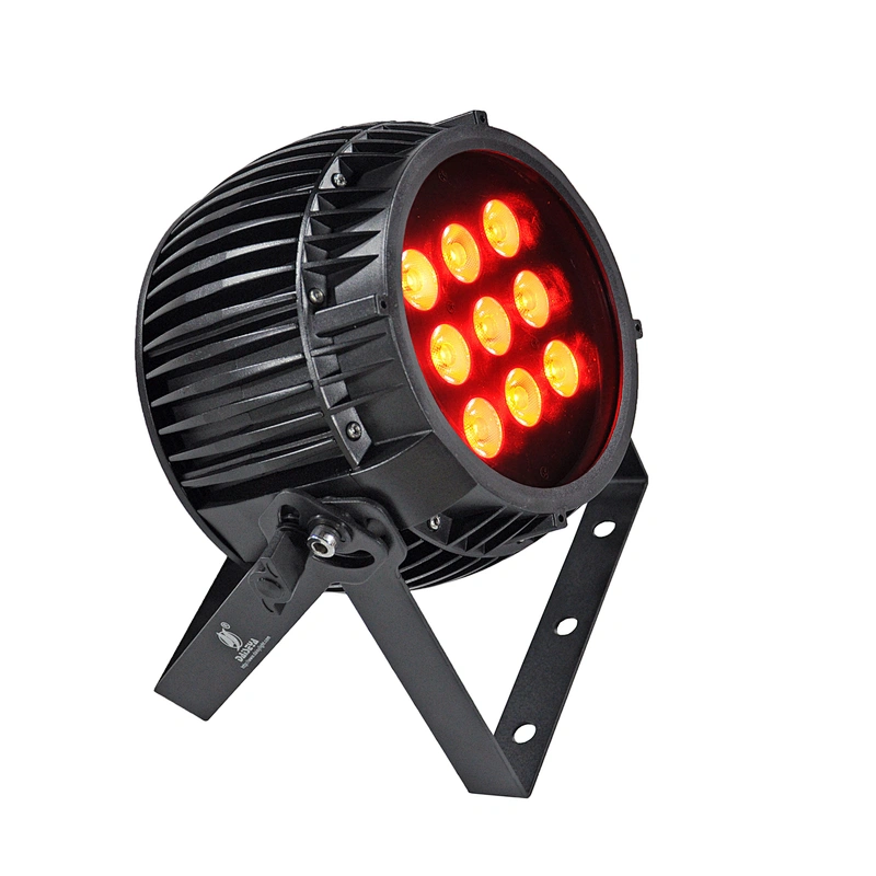 China multi channel Waterproof  9x8W rgbw4in1 battery wireless led par for KTV BAR Wedding Concert