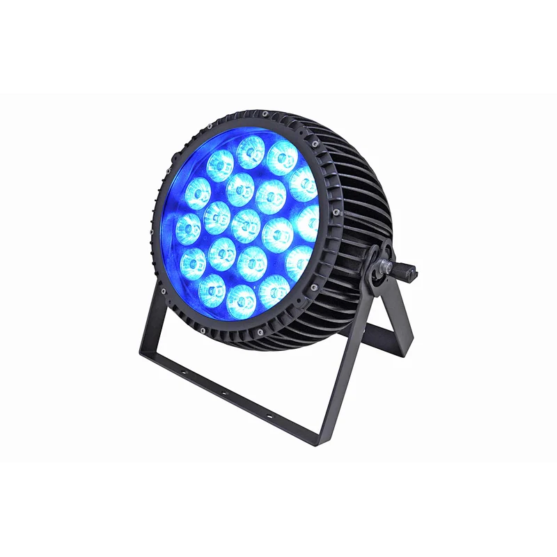 waterproof rgbwauv party dmx stage led par light