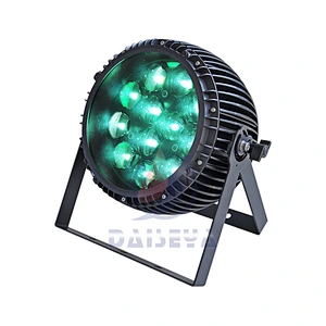 wireless 15w rgbw led par flat light stage light par