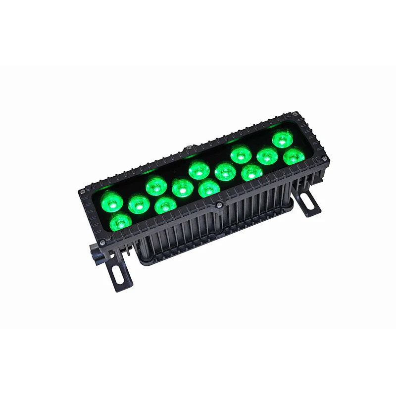 Outdoor fanless DMX wall washer led light stage bar light