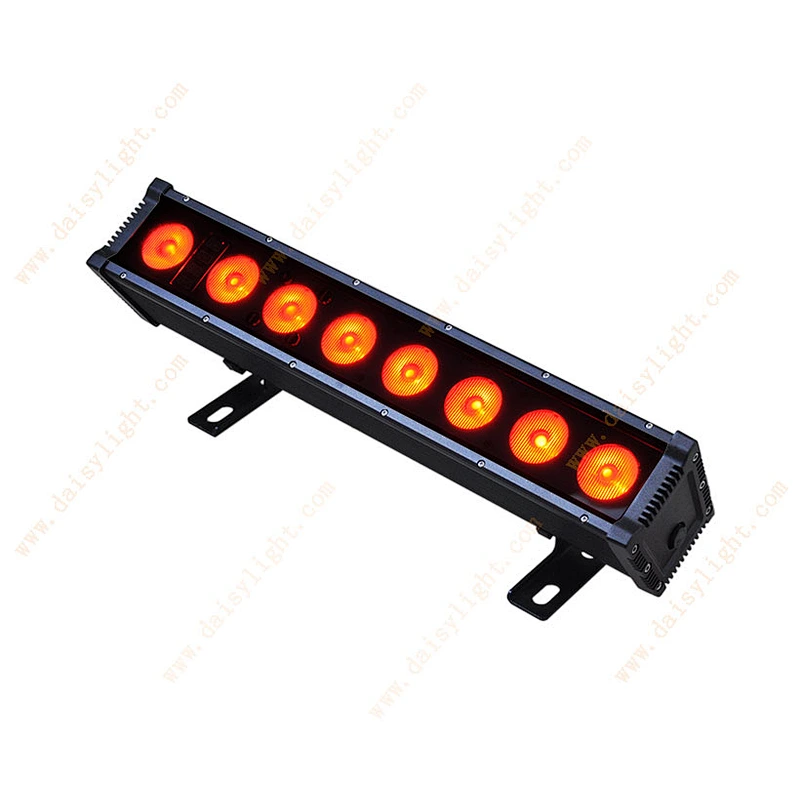 10*40 polarized lens dmx led wall washer light stage led light bar