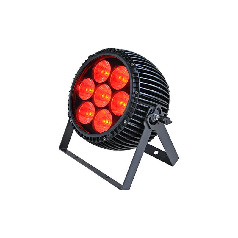 IP65 disco uv RGBAW UV lemon 7 lamps 7 in 1 waterproof DJ lights