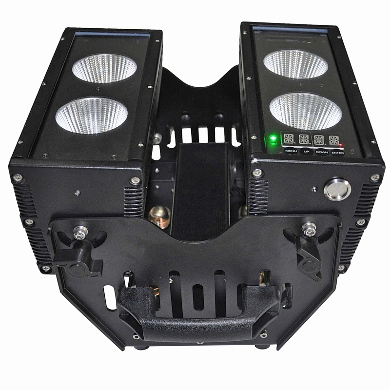 DMX Bettery Wireless LED Wall Washer Light 4PCS 25w RGBAW IP65