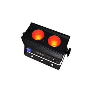 DMX 25wX2pcs LED flood wireless stage battery light wall washer light