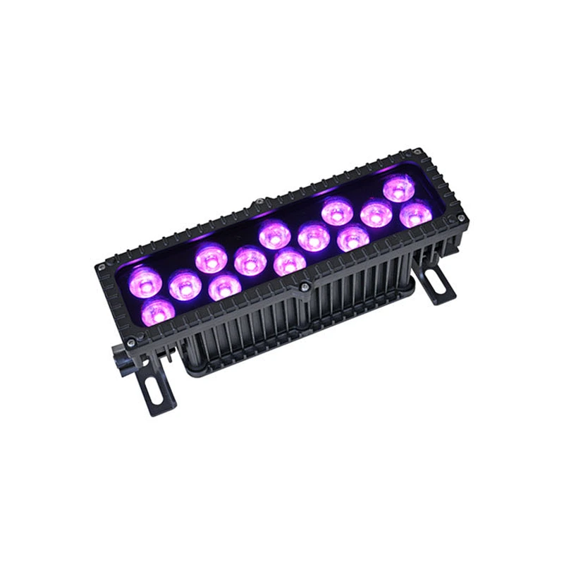 Lead pack 14 RGB outdoor waterproof IP65 IR remote flood rgb led wall washer light