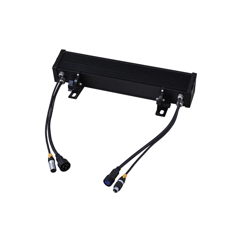 8*15W IP65 Disco RGBW 4in 1 wall washer with dot matrix and  touch screen