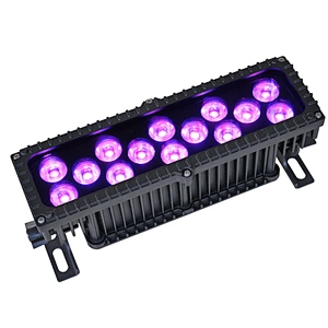 IP65 DMX RGB 3x14PCS garden show led wall washer goodwill