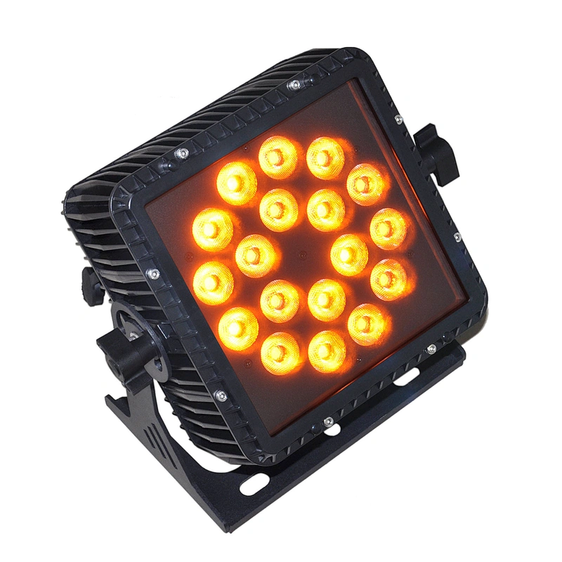 Guangzhou Factory LED Par Can RGBAWUV12w*18pcs Stage Light IP65